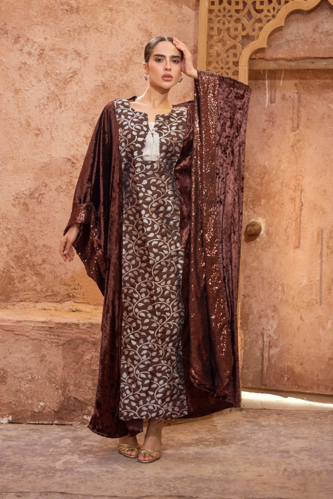 NAZEEKA - Velvet Kaftan