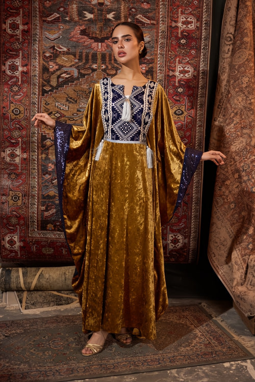 NAZEEKA - Velvet Kaftan