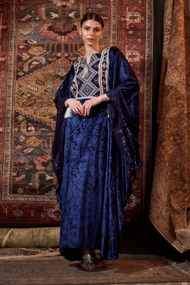 NAZEEKA - Velvet Kaftan